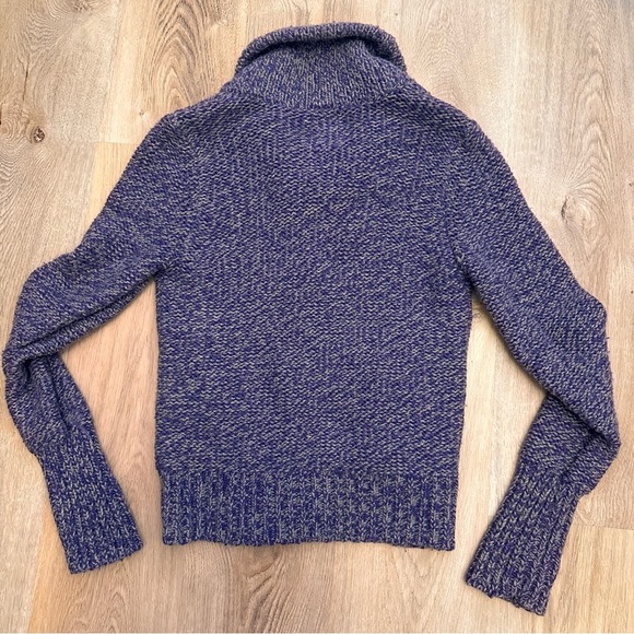 American Eagle Outfitters Purple Knit Cardigan size L - Picture 2 of 4